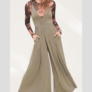 UO Genesis Plunging Jumpsuit